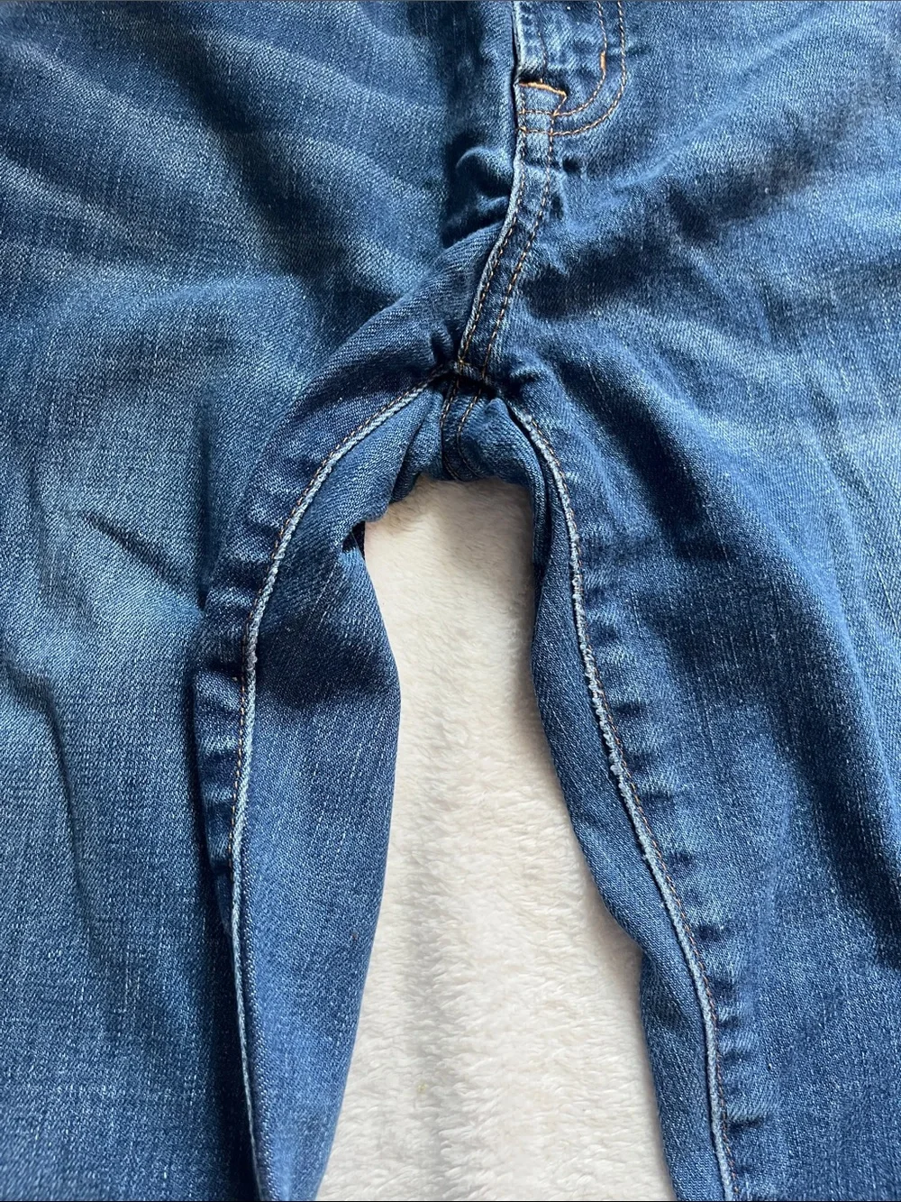 J. Crew Mid-Blue Cropped Ankle Jeans